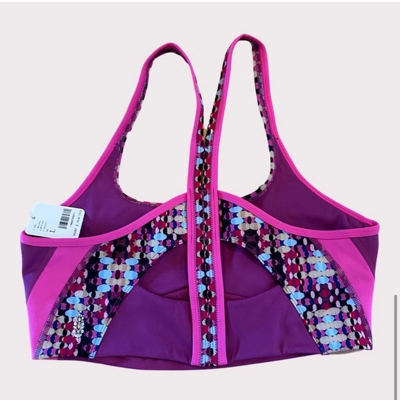 NWT Free People Run Remix Bra in Daisy Check - Picture 7 of 7